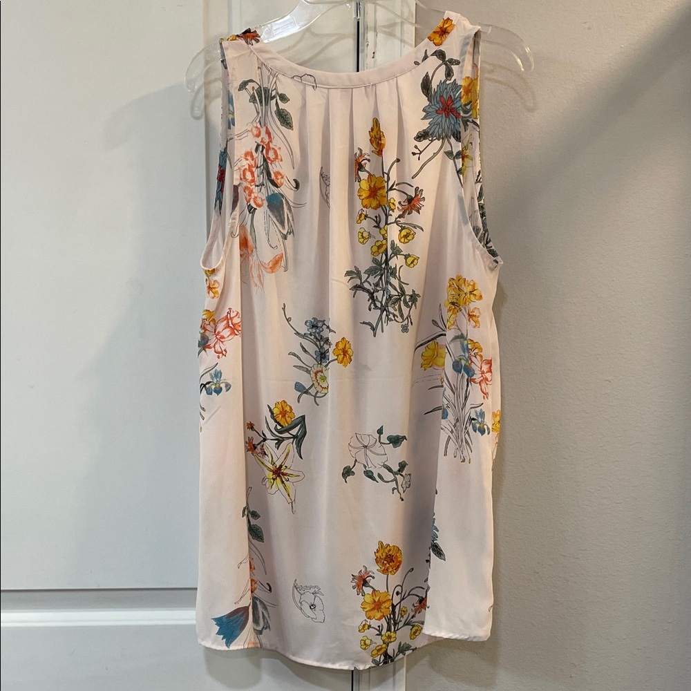 Lila Rose, Floral Print Top - Yellow and Light rose pink - Picture 7 of 8